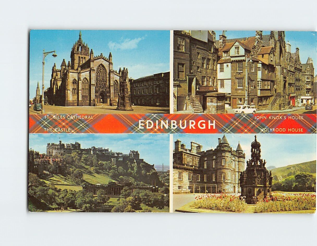 Postcard Edinburgh, Scotland
