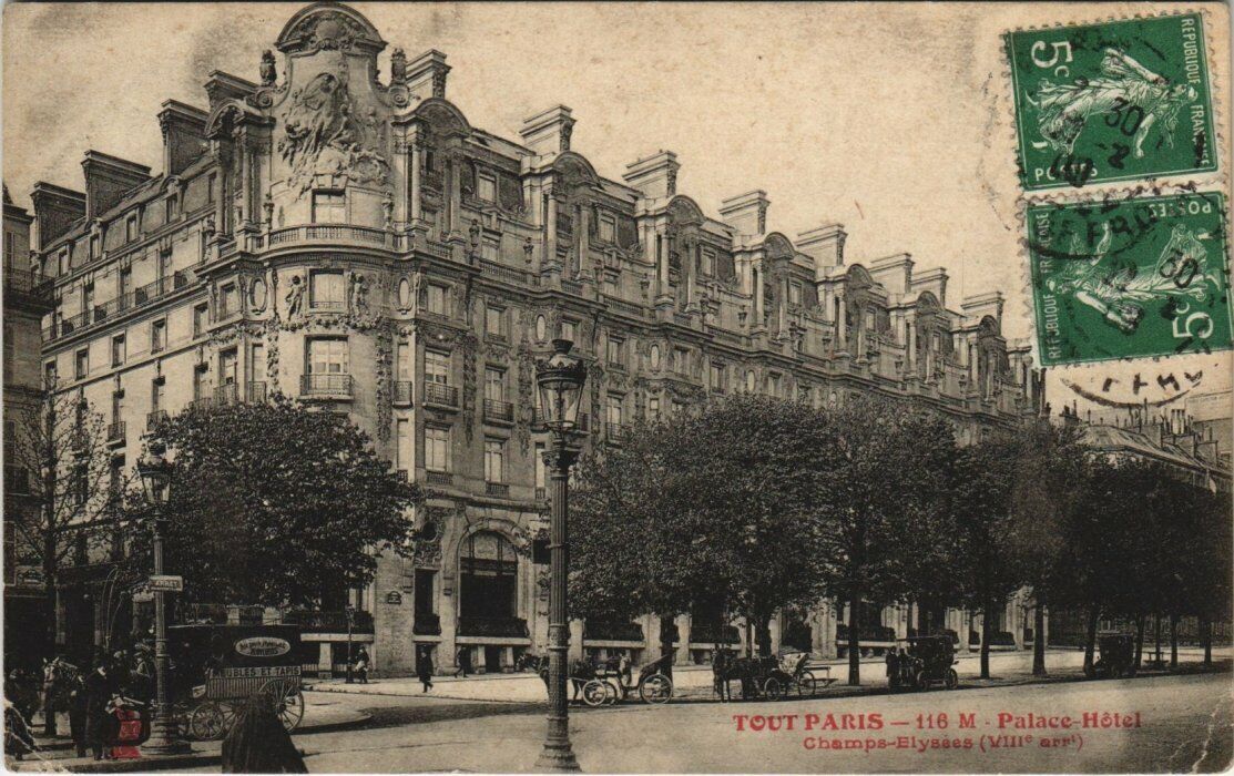 CPA All PARIS - 116 M - Palace Hotel, Champs-Elysées (145192)