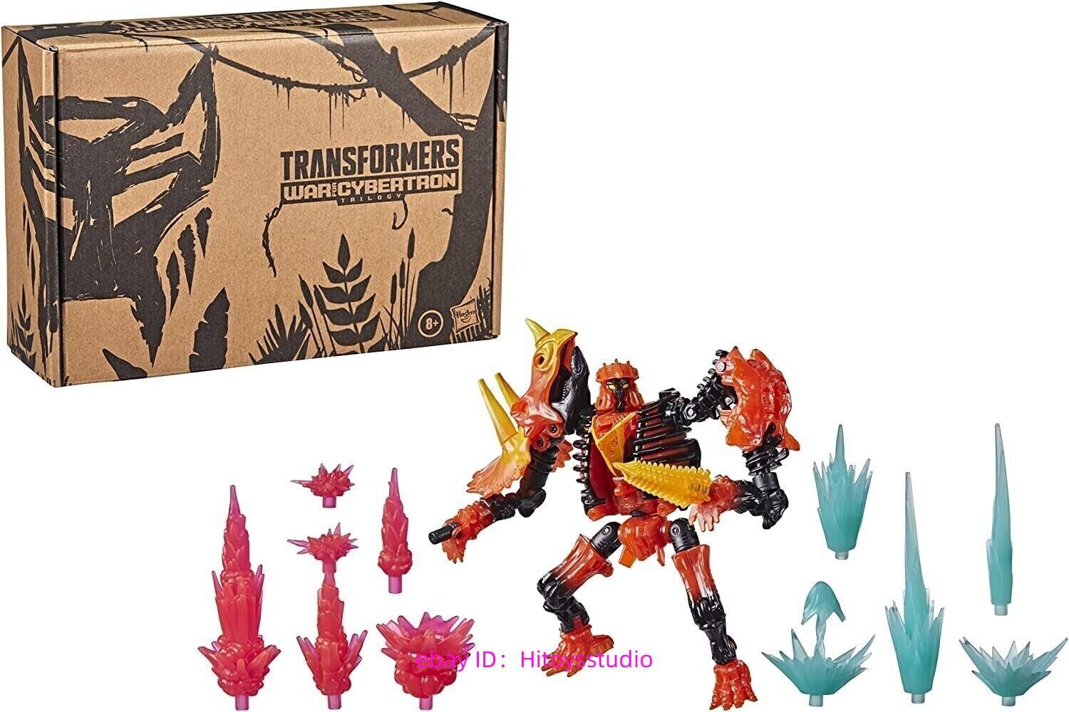 Hasbro Transformers War For Cybertron Tricranius Beast Power Generations Wfc-K39