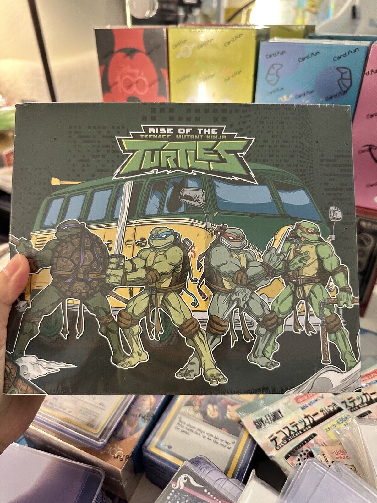 1 box TMNT trading cards Rise of the Teenage Mutant Ninja Turtles US Seller