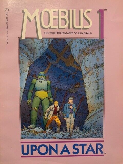 Moebius Upon A Star Epic Volume 1 Marvel Paperback 1987 Graphic Novel Collection
