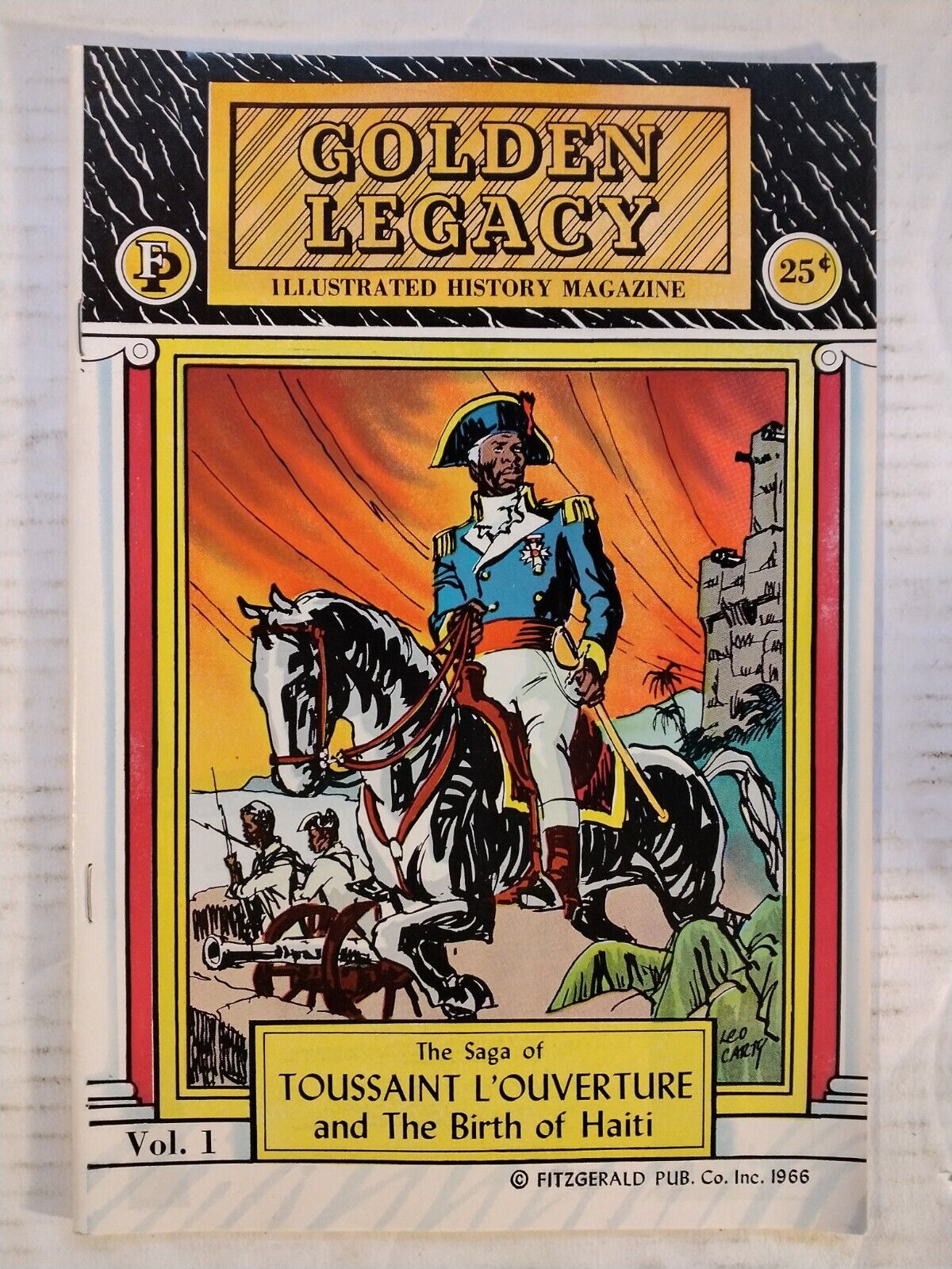Golden Legacy 1: Toussaint L’Ouverture VF+ ~Black History Combine Free~ C24-042H