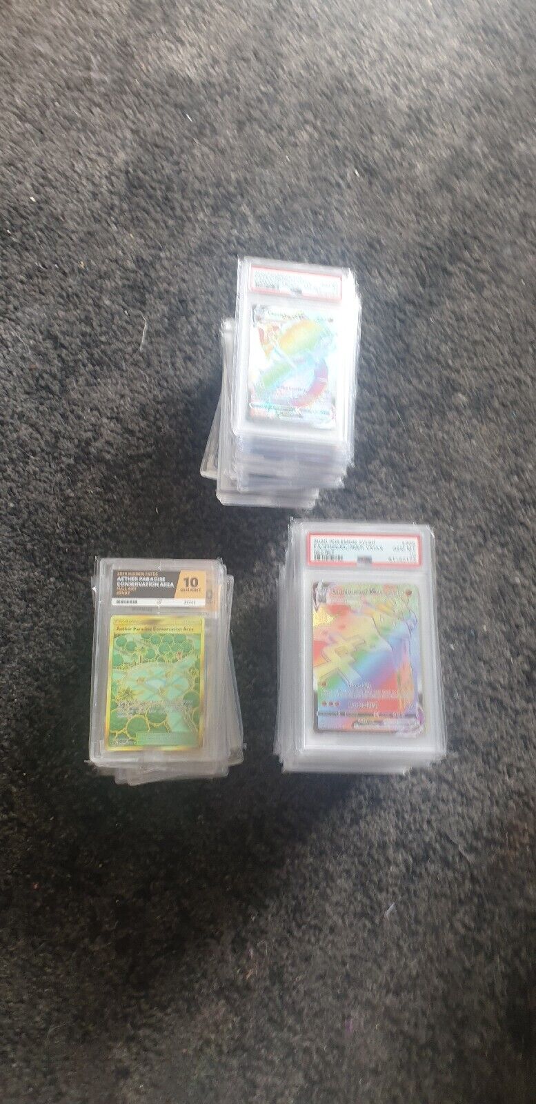 73 Grade 10 Pokemon Cards MGC/PSA/ACE+ secret rare..