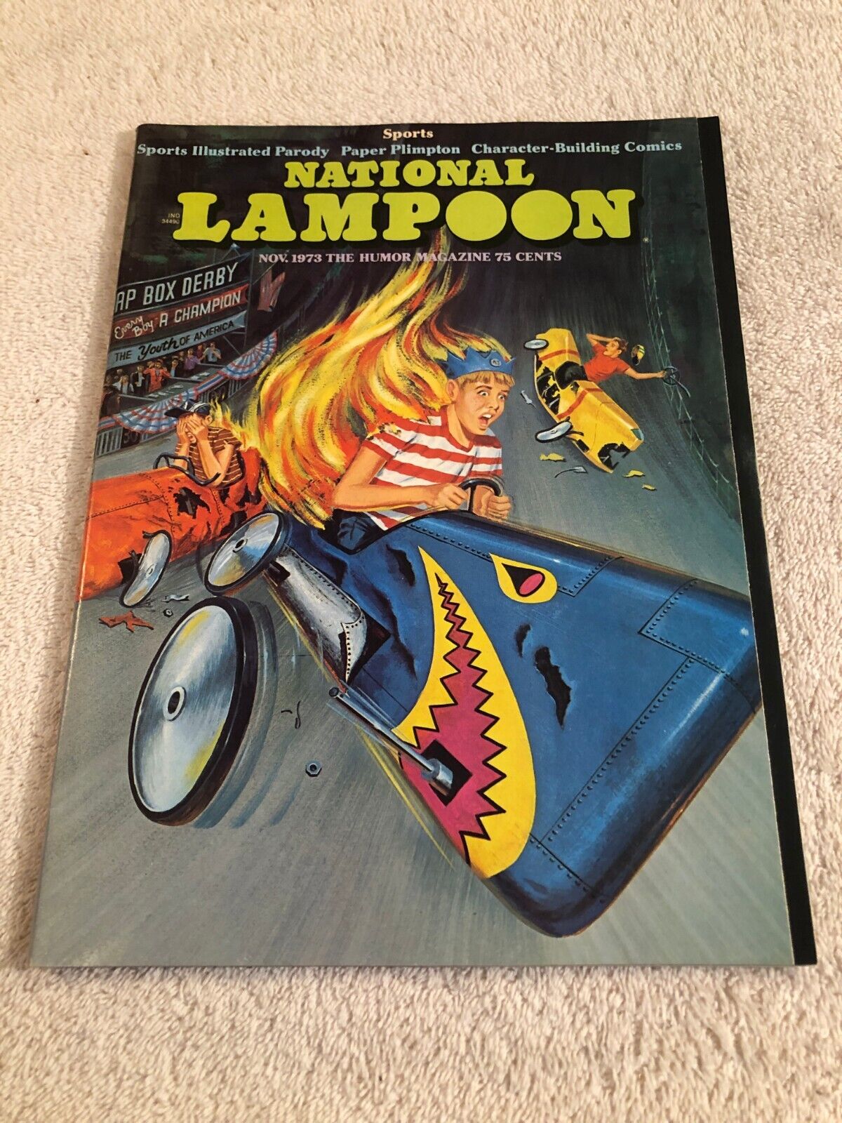 National Lampoon Magazine November 1973 Good clean Magazine