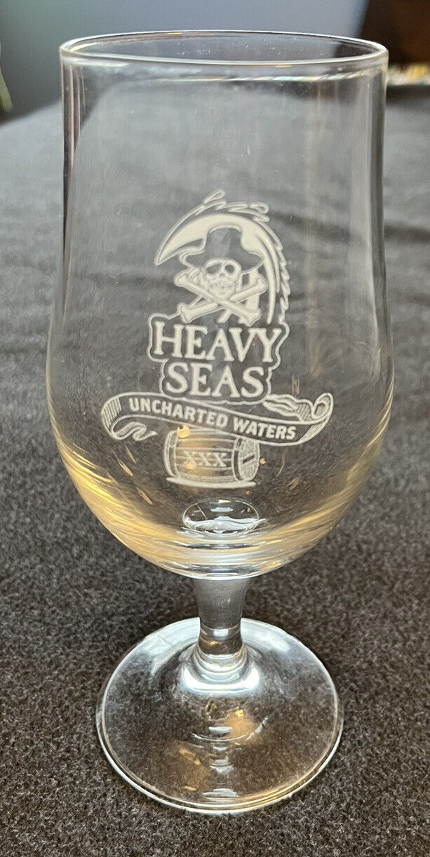 RARE Heavy Seas Brewing Co Baltimore MD UNCHARTED WATERS Beer Tulip Glass