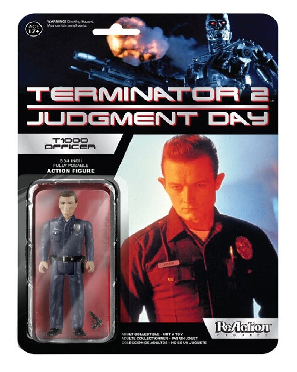 Funko ReAction The Terminator 2, Judgement Day:  T-1000 Officer