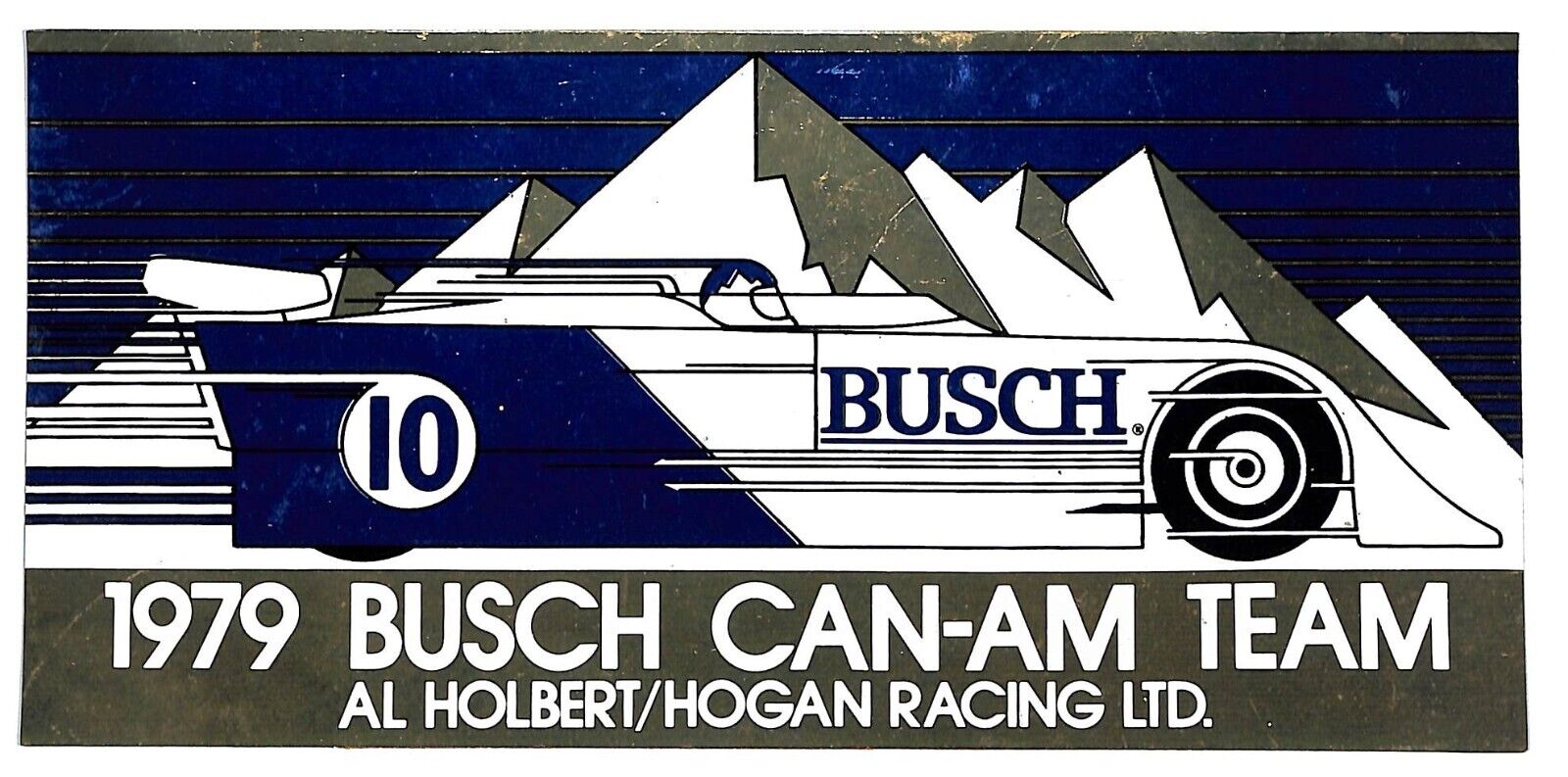1979 Busch Can-Am Team Al Holbert / Hogan Racing Large 4\