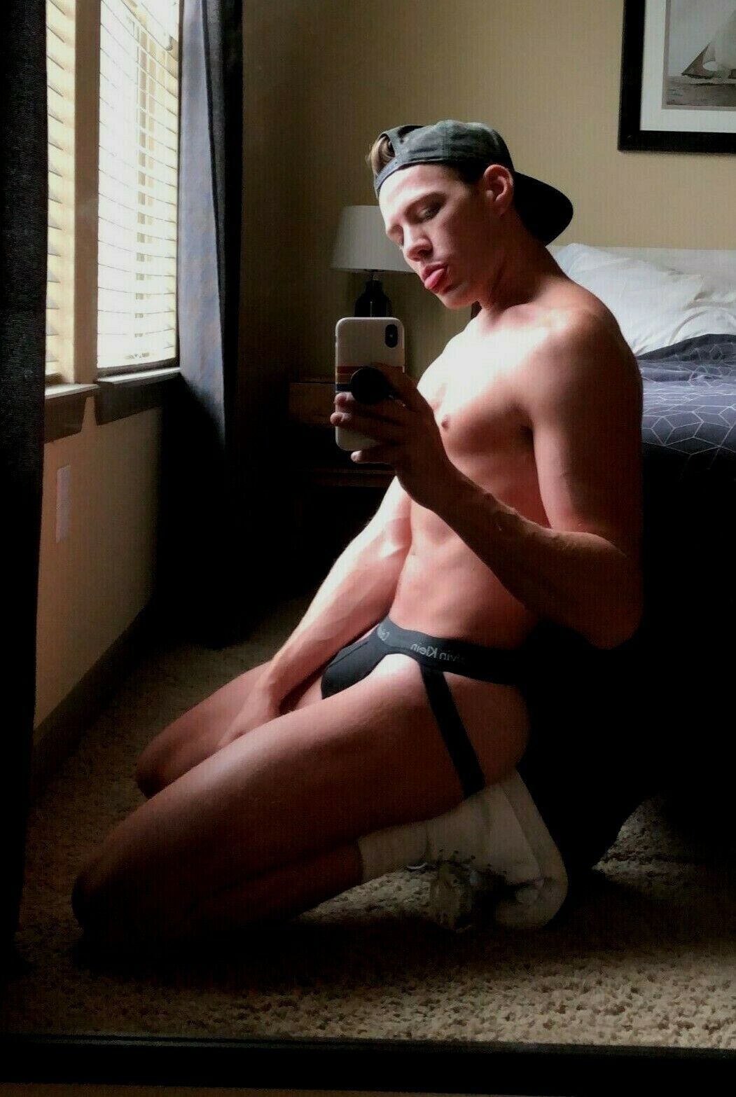 Shirtless Male Jock Strap Hunk Gay Interest  Dude PHOTO 4X6 B100