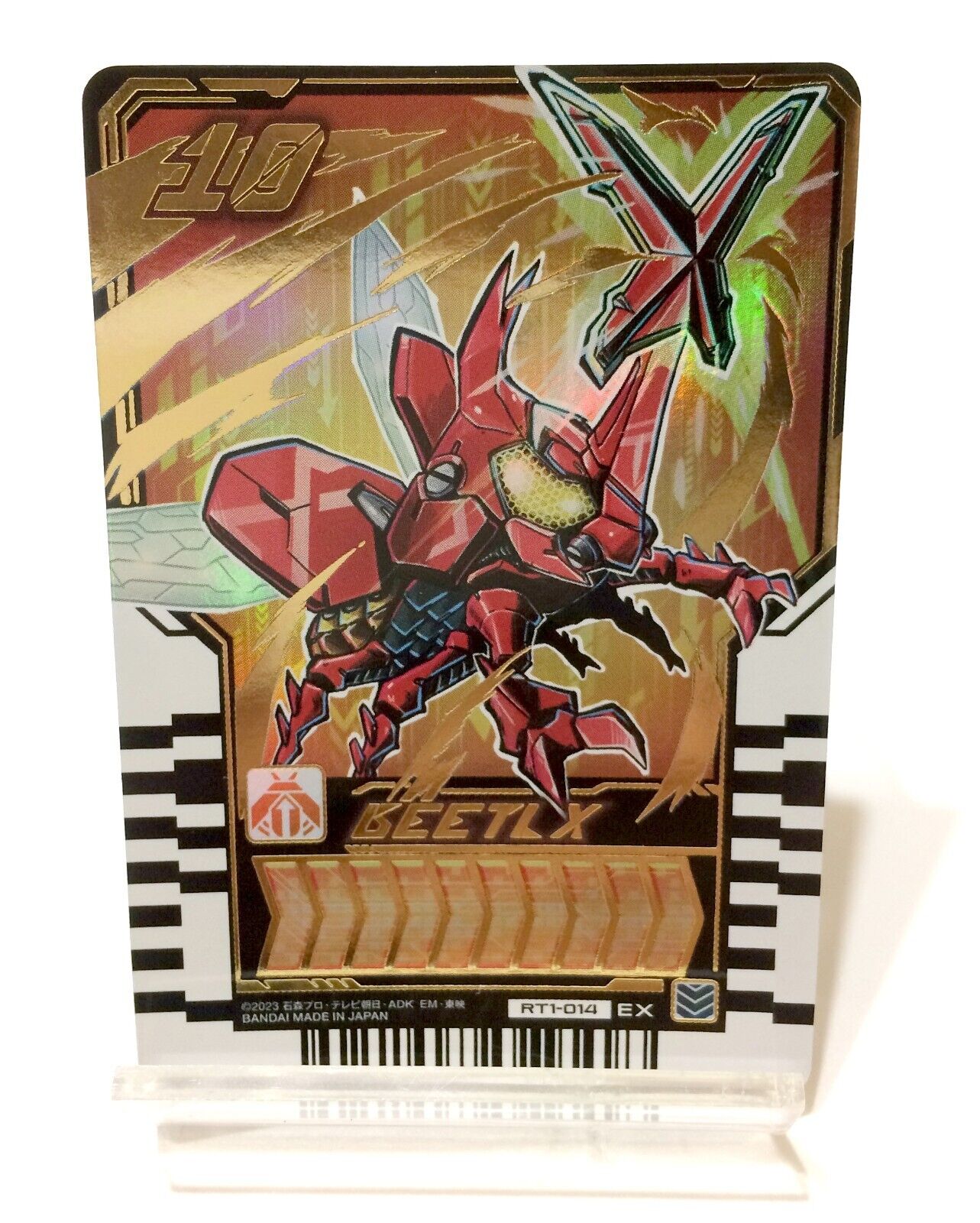 RT1-014 EX Beerlx Kamen Rider Gotchard Ride Chemy Trading Card PHASE:01 Japan