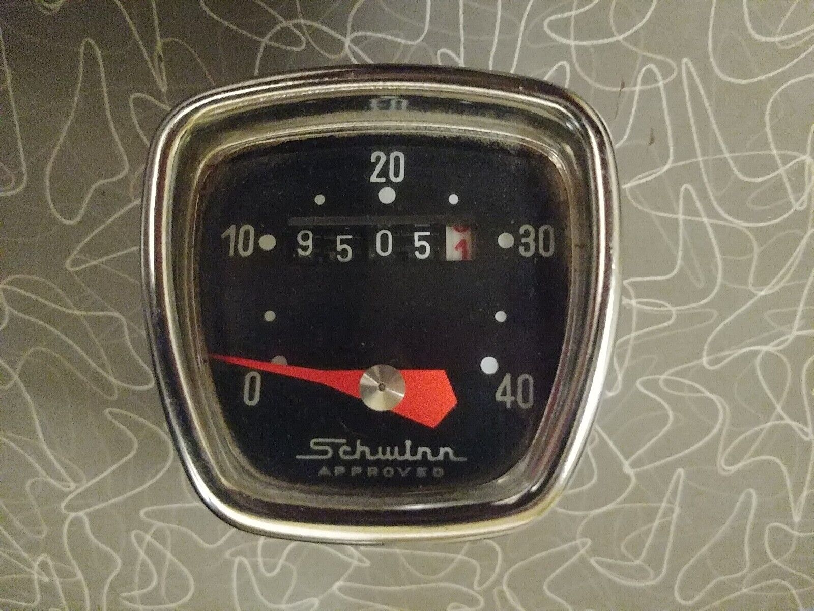 1960s/70s Schwinn Huret Speedometer works great.