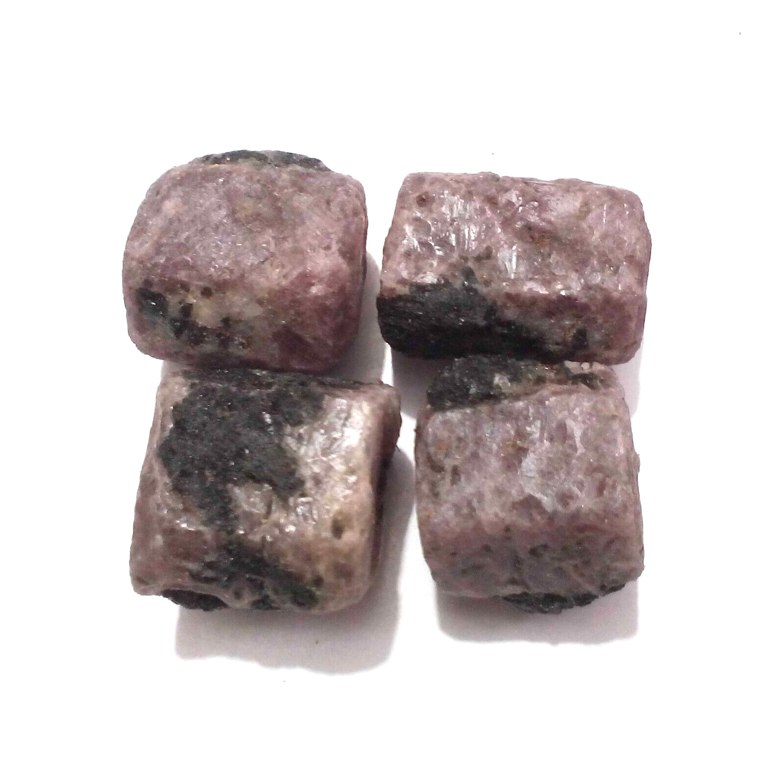 100% Natural Ultimate African Red Ruby Raw 4 Piece Lot 433 Crt Loose Gemstone