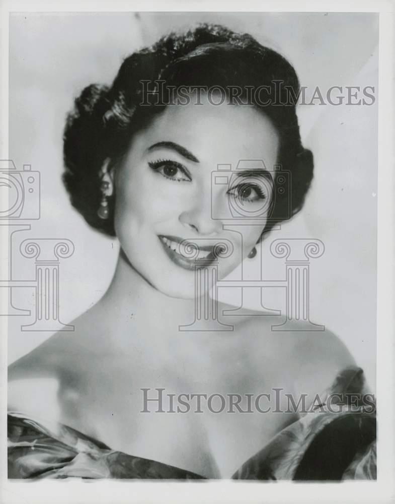 1958 Press Photo Kathryn Grayson, film star - hpx15465