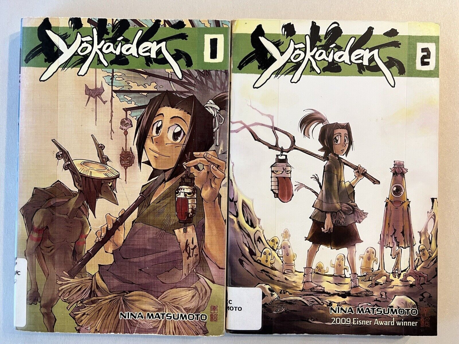 Yōkaiden 1, 2 Manga English 🪄 Fantasy Graphic Novel Del Ray