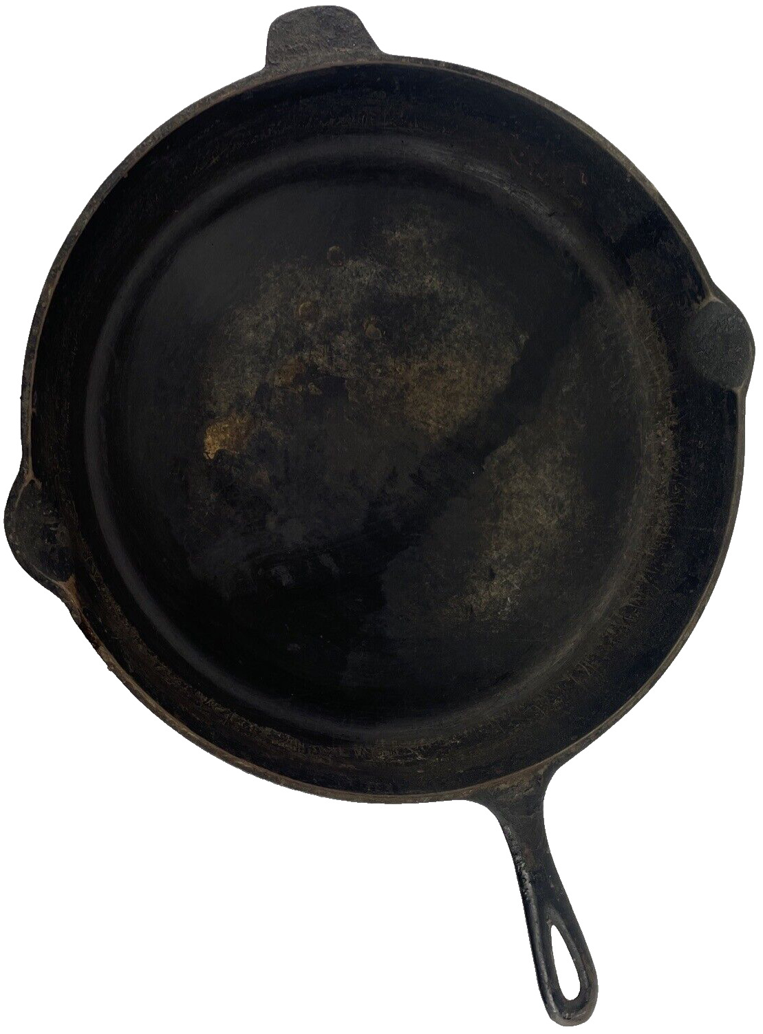 Vintage #14 - 14 ( U.S ) Made in the U.S.A. Cast Iron Skillet Fry Frying Pan