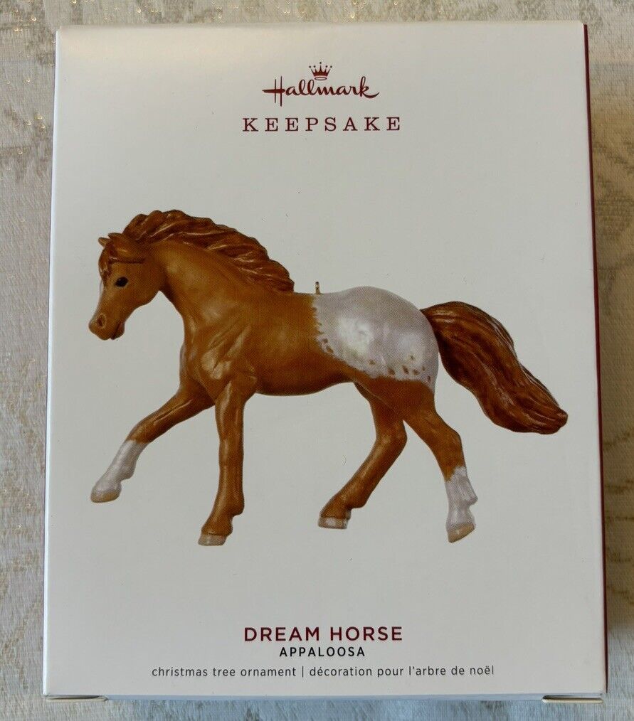 Hallmark 2019 Appaloosa Dream Horse Keepsake Christmas New Mint Ornament