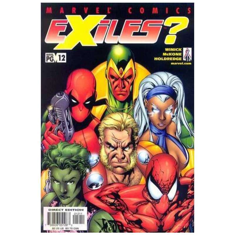 Exiles #12  - 2001 series Marvel comics NM Full description below [b^