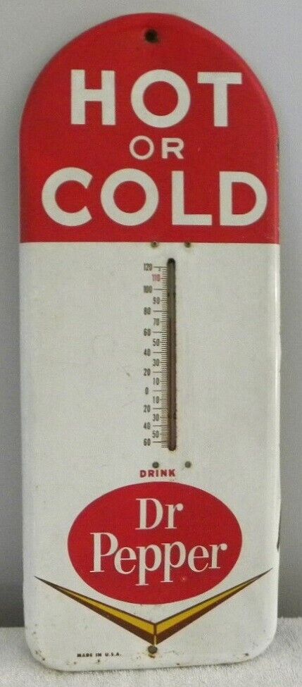 1950\'s Original Drink Dr. Pepper Hot Or Cold, 16\