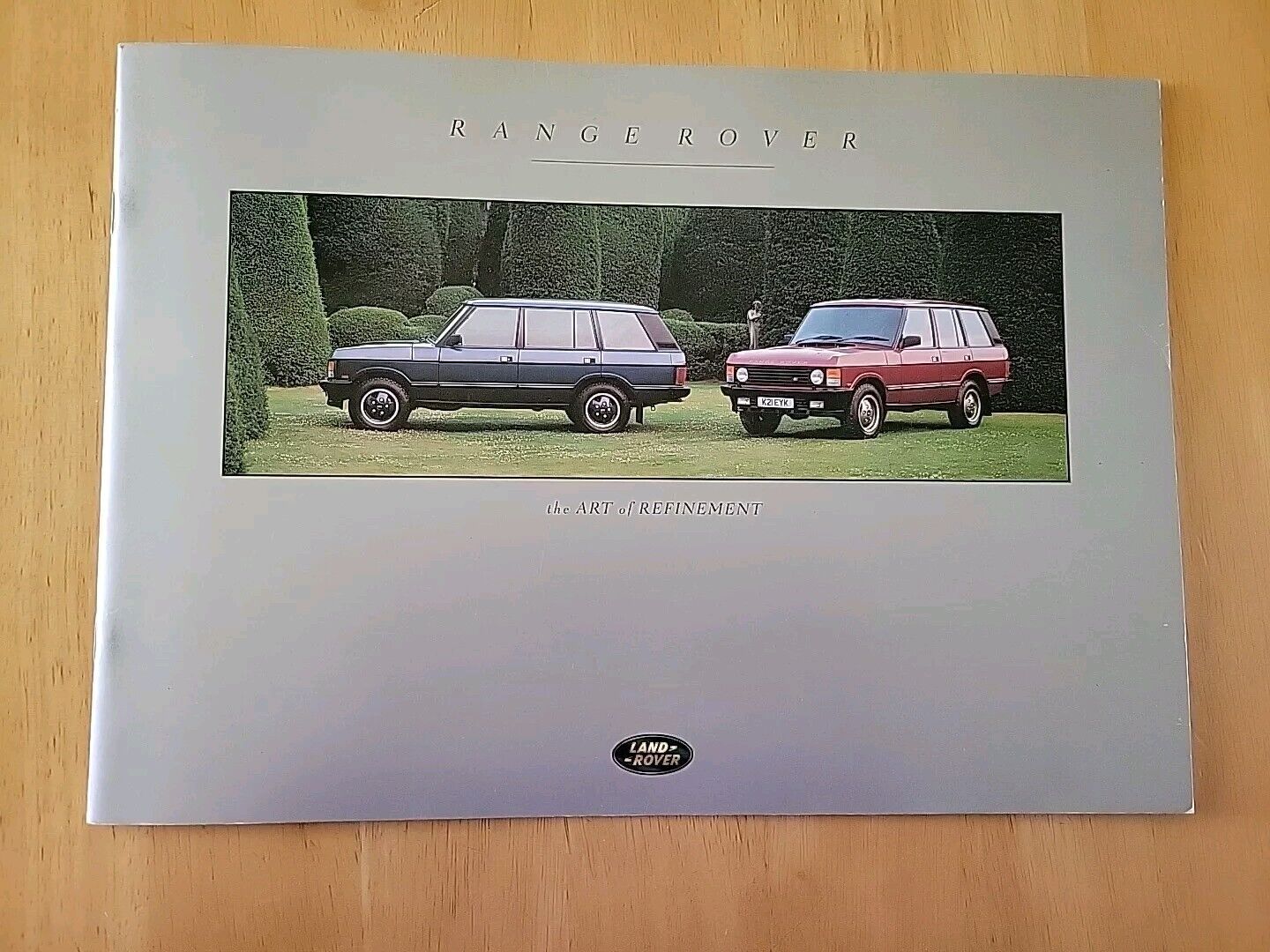 Vintage 1993 Land Rover Range Rover Sales Brochure
