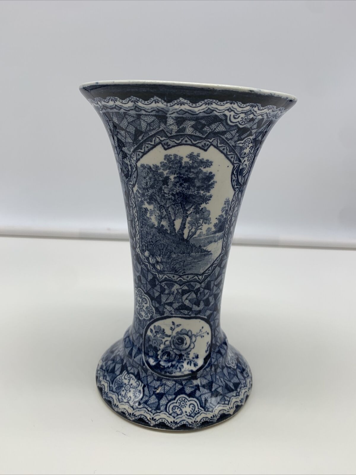 Antique Villeroy & Boch V&B Royal Bonn Germany 6” Vase Rare Marking 1920’s