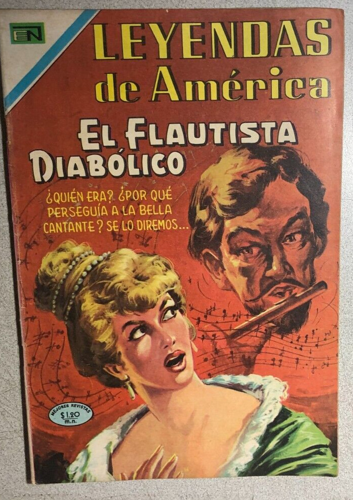 LEYENDAS DE AMERICA #167 (1970) Mexican comic book in Spanish FINE-