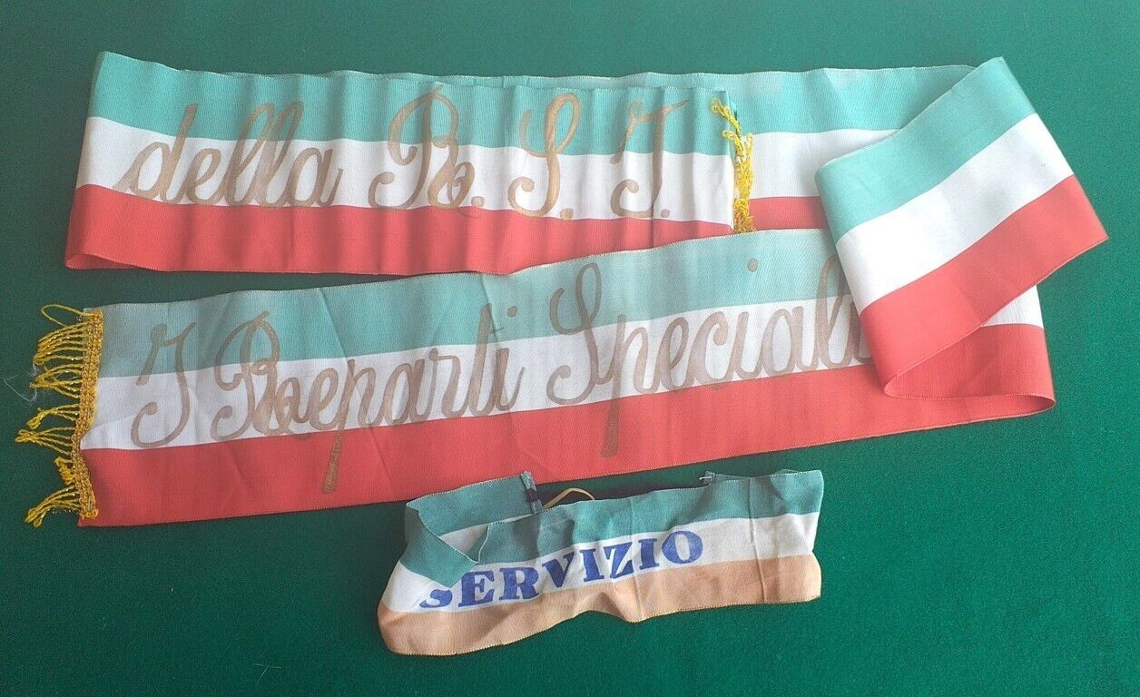 Original Italian WW2 tricolor 1943/1945 \