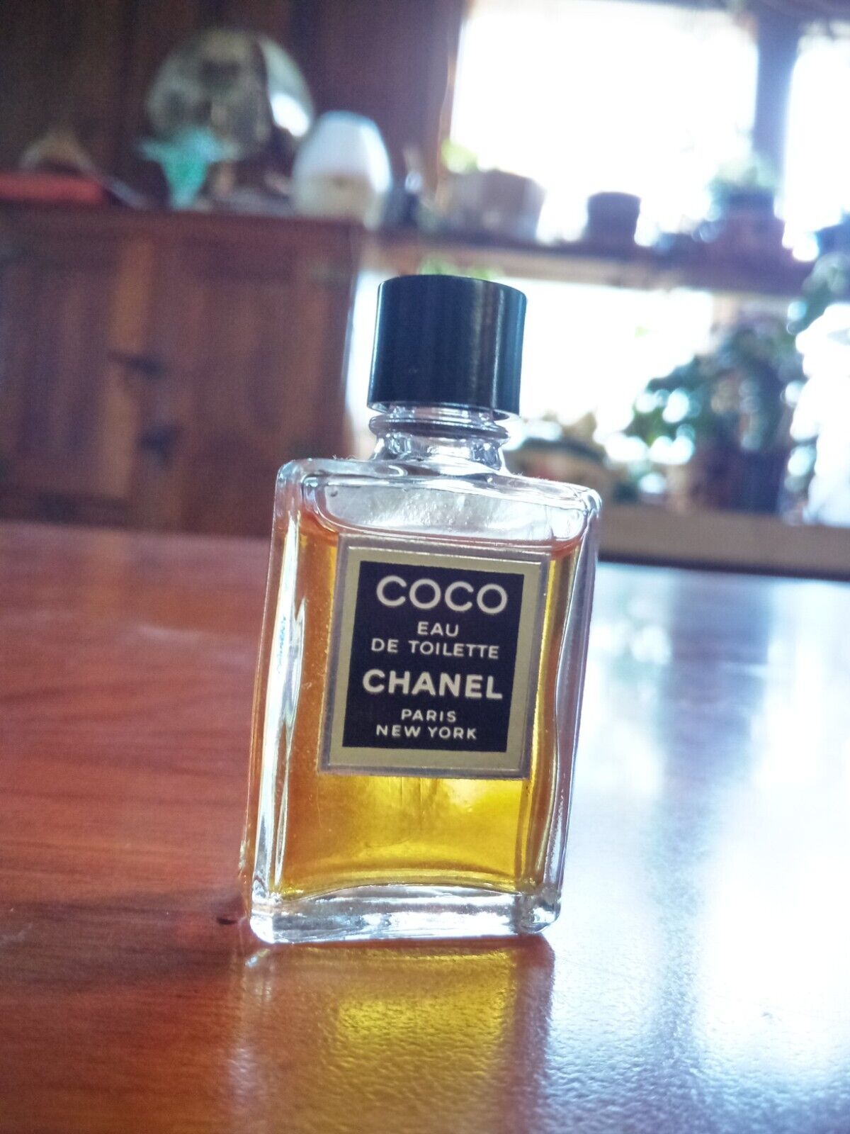 Vintage COCO Eau De Toilette by Chanel. Mini .13fl oz. Sample. 95% Full.