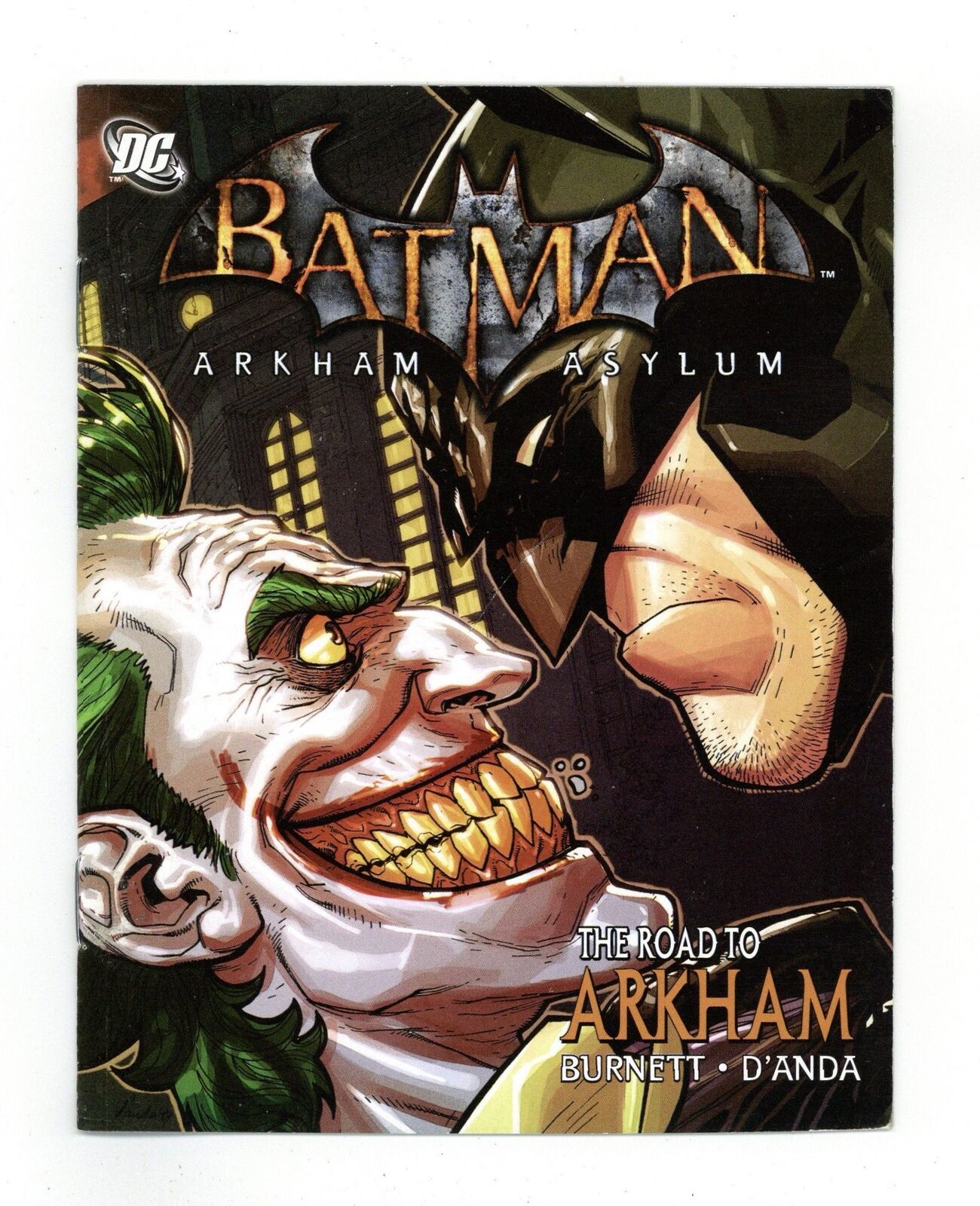 Batman Arkham Asylum The Road to Arkham Mini Comic #0 FN+ 6.5 2009