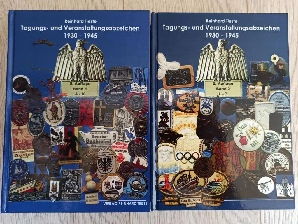 Book Catalog German Conference and event badges 1930-1945. In 2 volumes k4