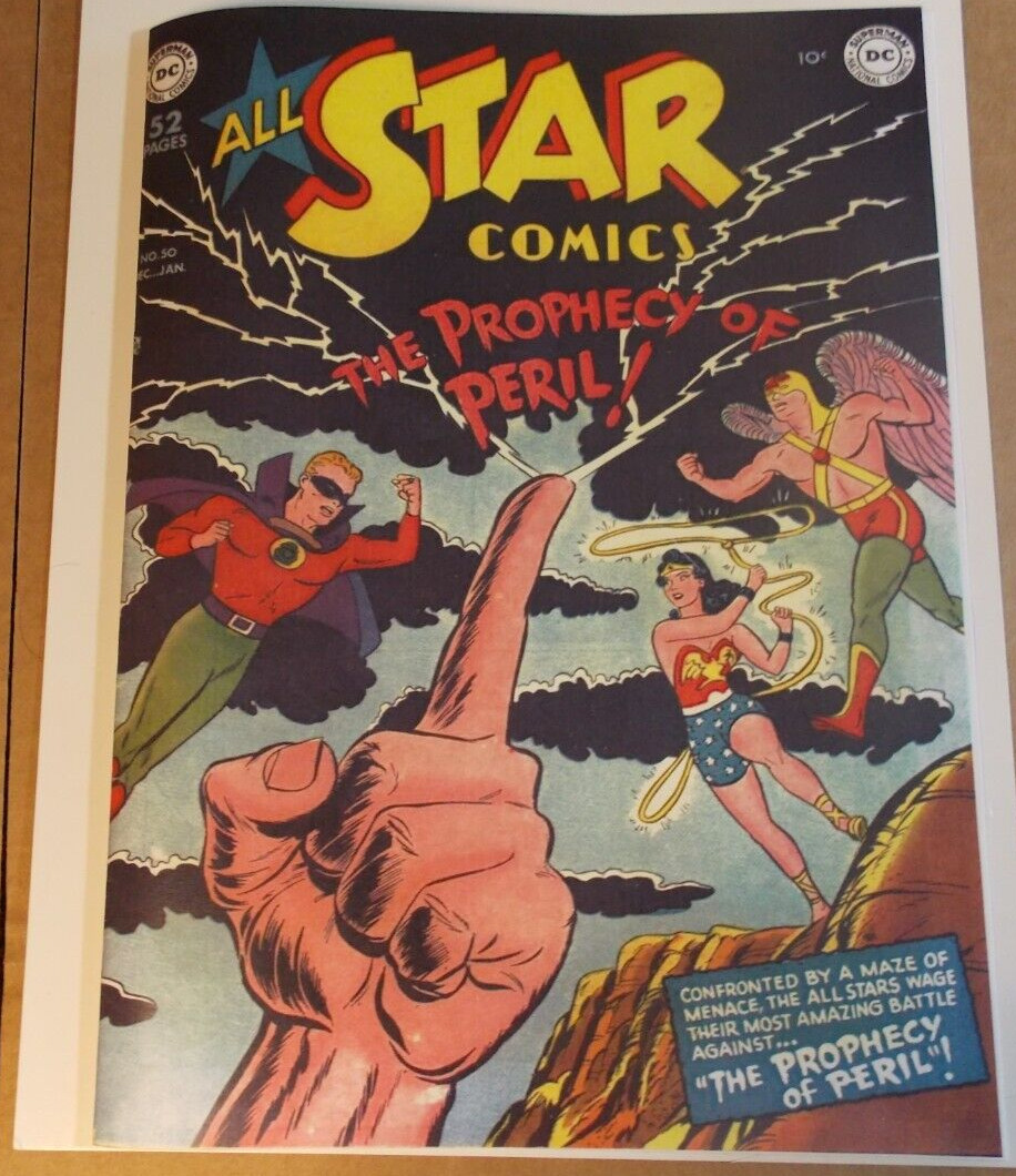 ALL-STAR COMICS # 50 VG- 1949 \