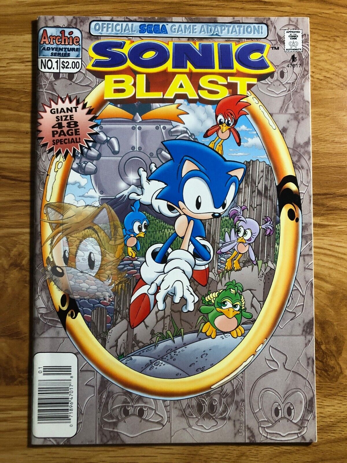 Sonic Blast Special # 1 (1997 Archie) 48-Page Official Sega Game Adaptation NM-