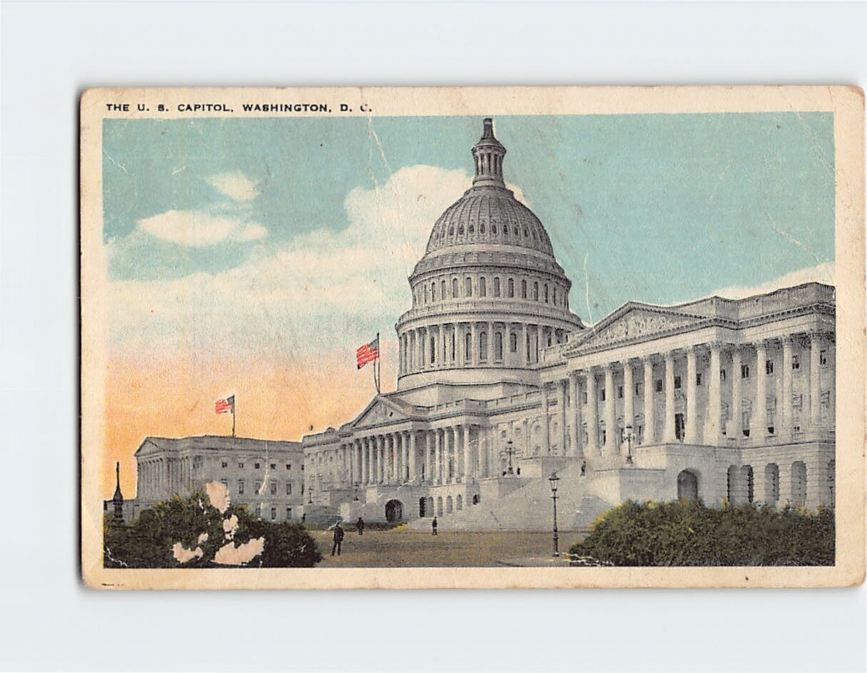 Postcard The US Capitol Washington DC USA