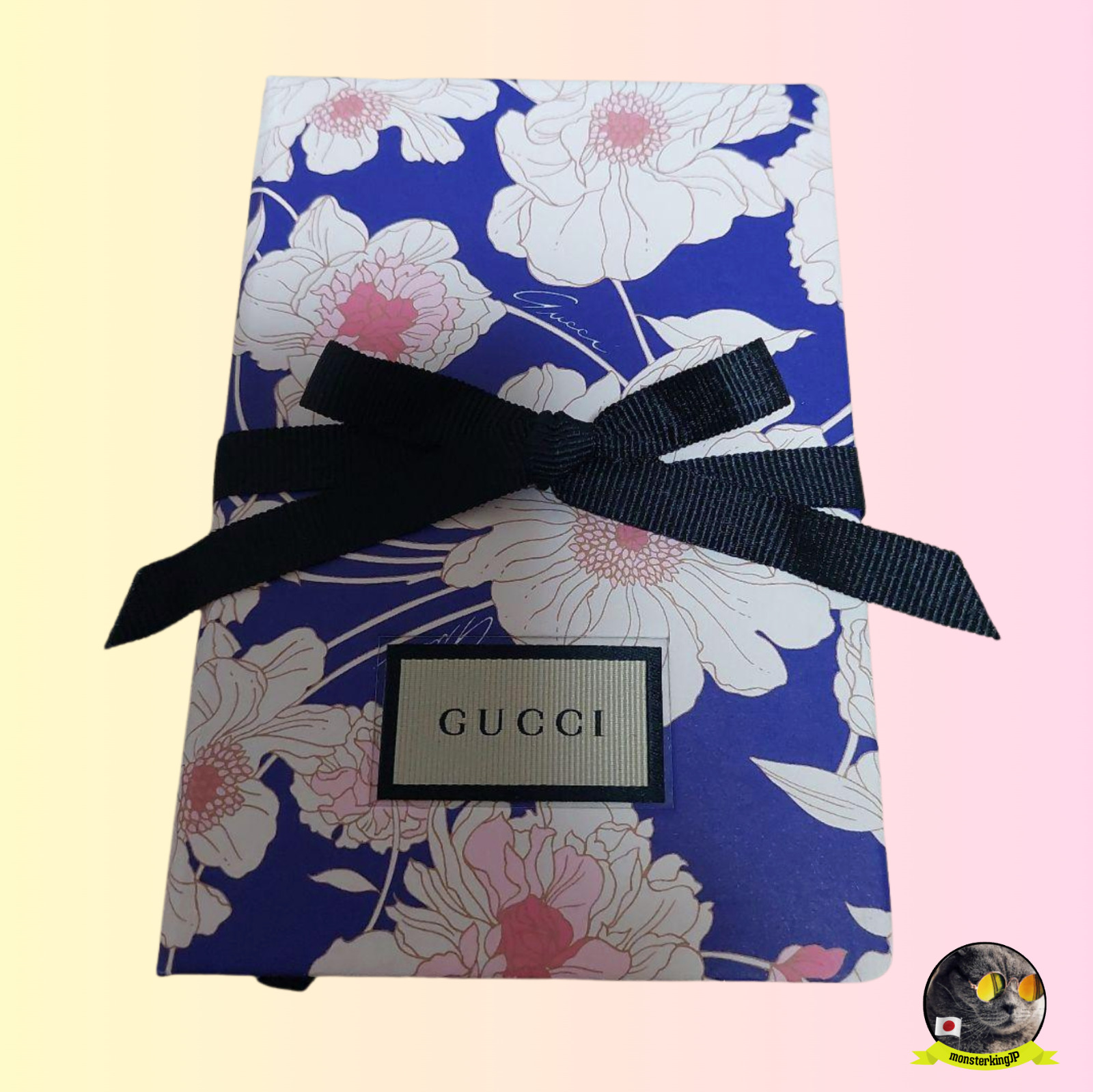GUCCI JAPAN Novelty Notebook from JAPAN Rare FLOWER NEW
