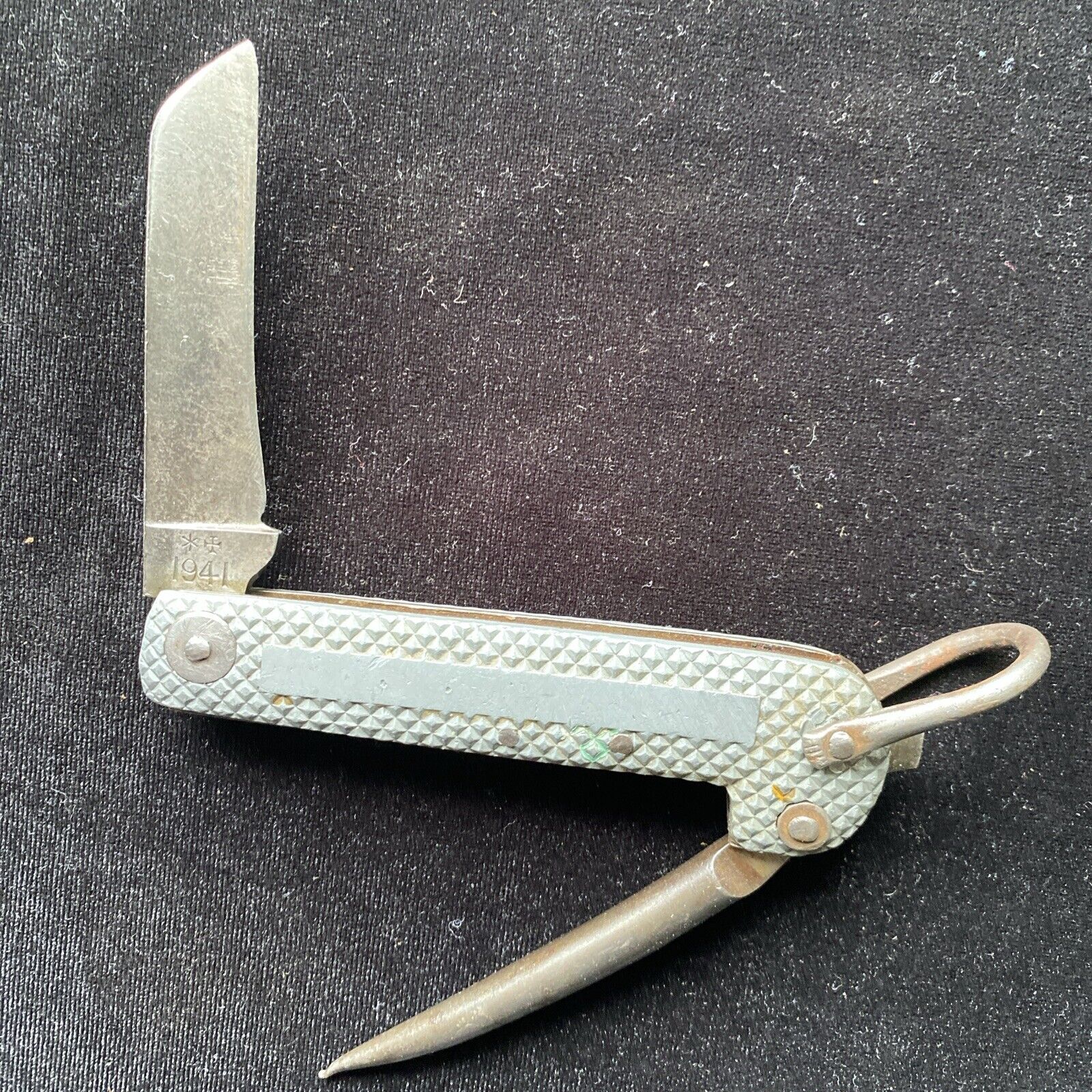 WW2 Sheffield Navy Rigging Marlin Spike KNIFE Sailor Folding Knife 1941 British