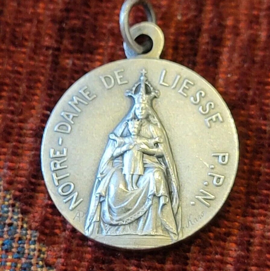 Notre Dame de Liesse Vintage & New Holy Medal Catholic France 