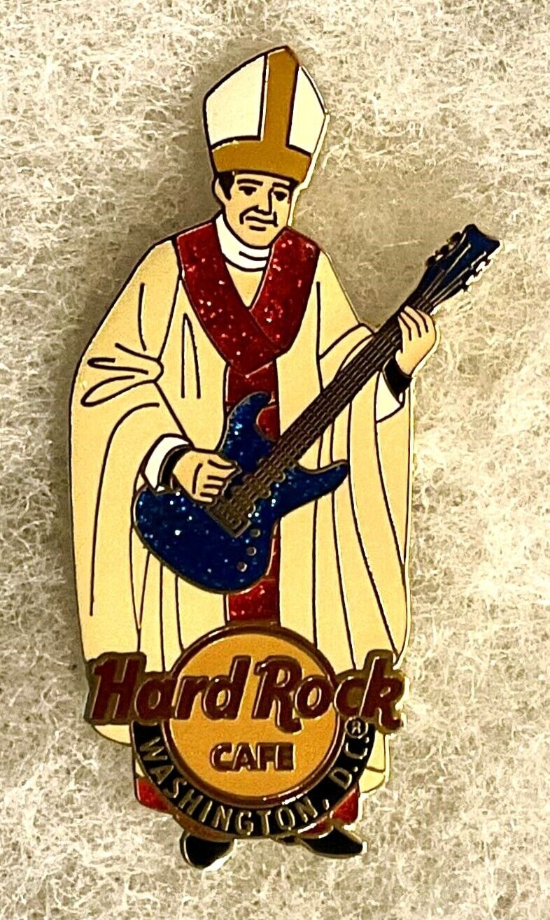 HARD ROCK CAFE WASHINGTON DC POPE BENEDICT XVI PAPL VISIT PIN # 43489