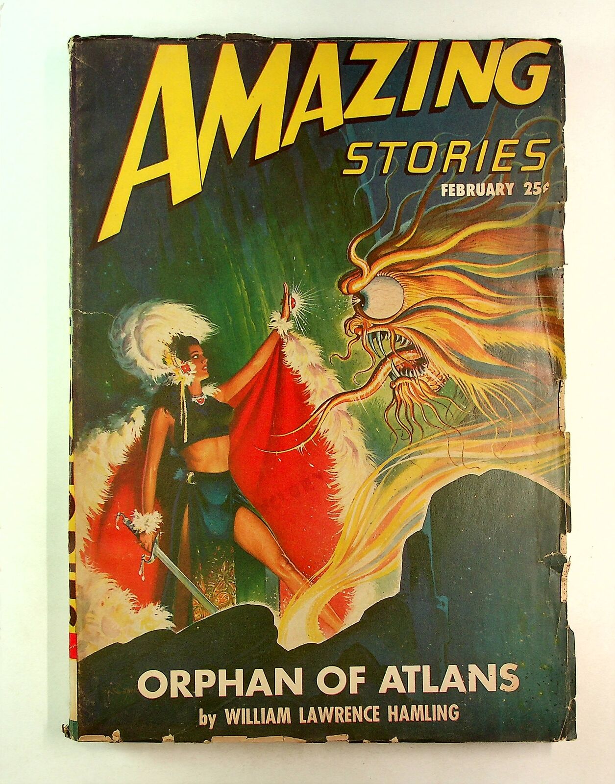Amazing Stories Pulp Feb 1947 Vol. 21 #2 FN
