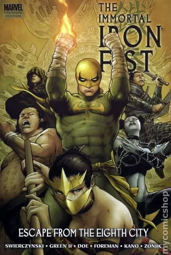 Immortal IRON FIST  TPB #5-1ST NM 2009 Stock Image. Brand New  comes bagged.