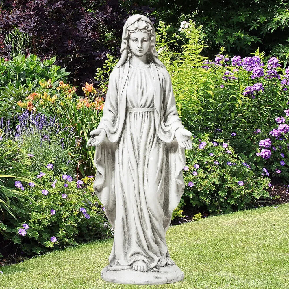 30 inch Virgin Mary Praying Statue Blessed Mother Lady Religious Garden Outdoor