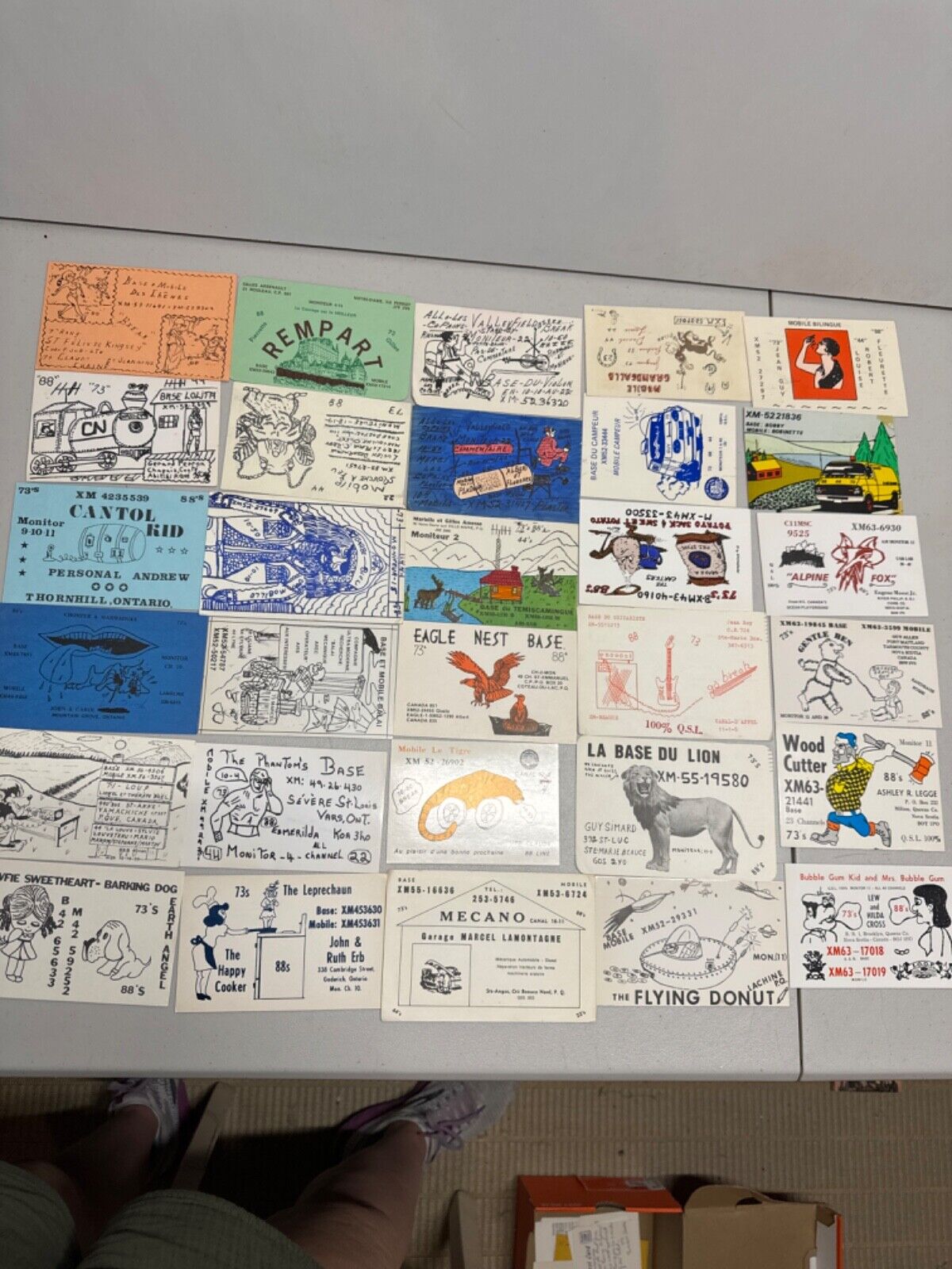QSL Radio Cards Lot of 30 Lot # 29