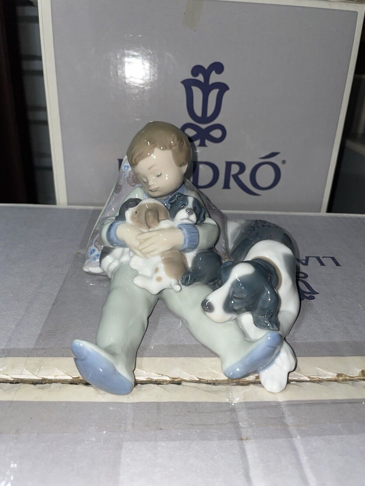 Lladro “Sweet Dreams” #1535 Porcelain Figure Retired MINT W/Box