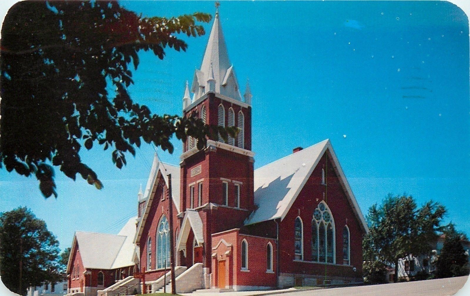 Markesan Wisconsin~Zion Evangelical United Brethren Church~Pastor Sumwalt~1965