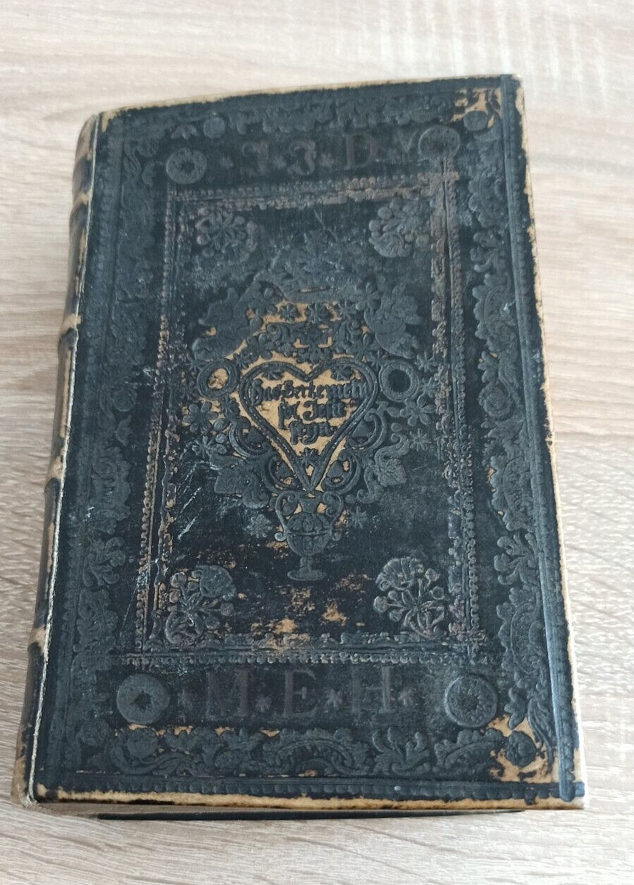 Antique German bible 1797. Carl Samuel Strad. Martin Luther Original.