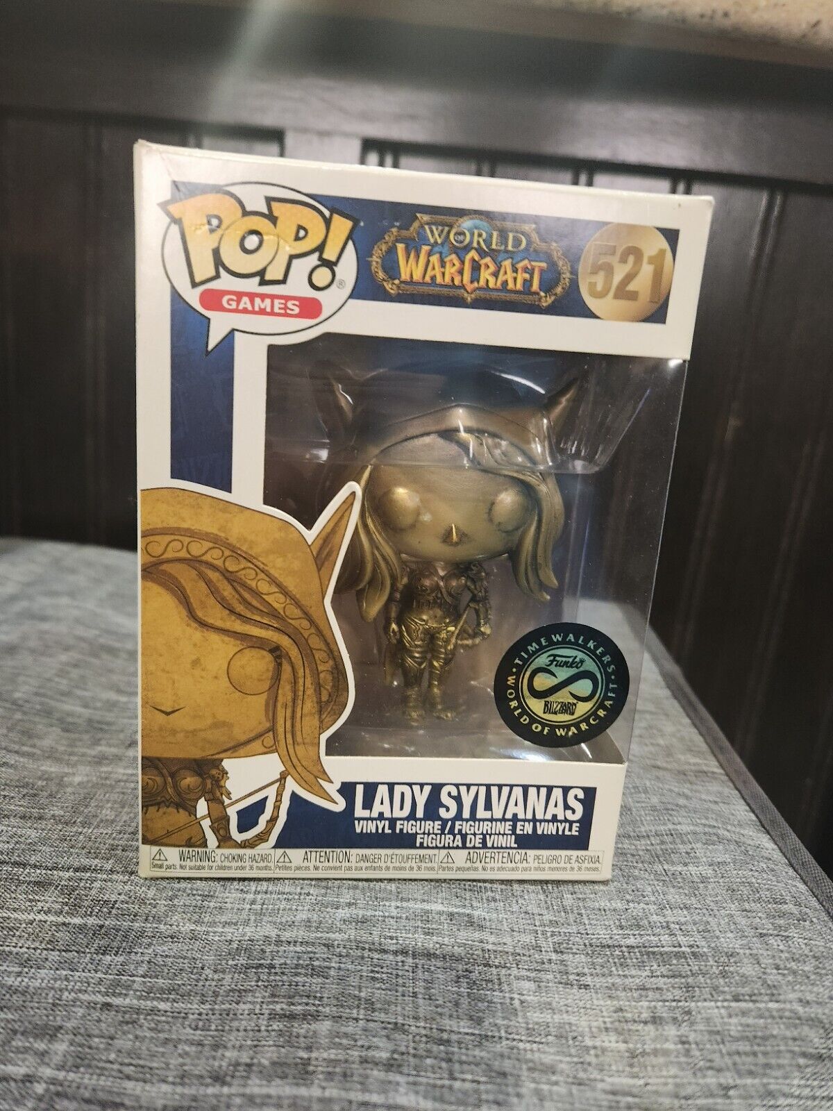 POP Lady Sylvanas Gold WoW World Of Warcraft 521 TIMEWALKERS Rare Blizzcon
