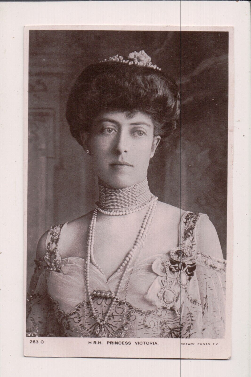 Vintage Postcard  Prince Arthur of Connaught & Princess Alexandra