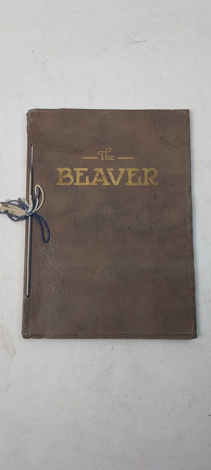 Vintage The Beaver Vol 1. #1 Scott County Kansas Highschool 1921 Book