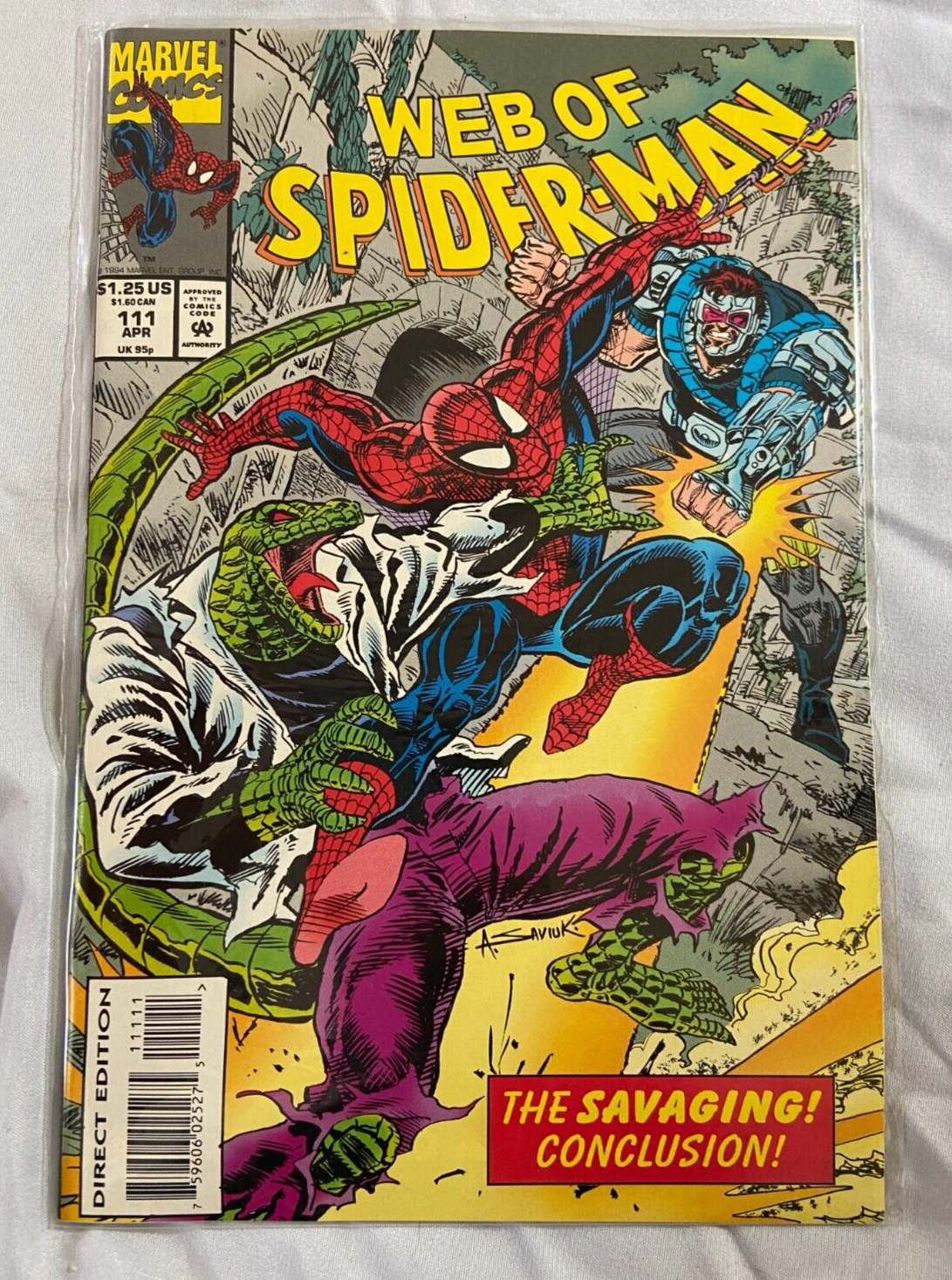 Marvel Comics - Web of Spider Man #111 NM Direct Edition