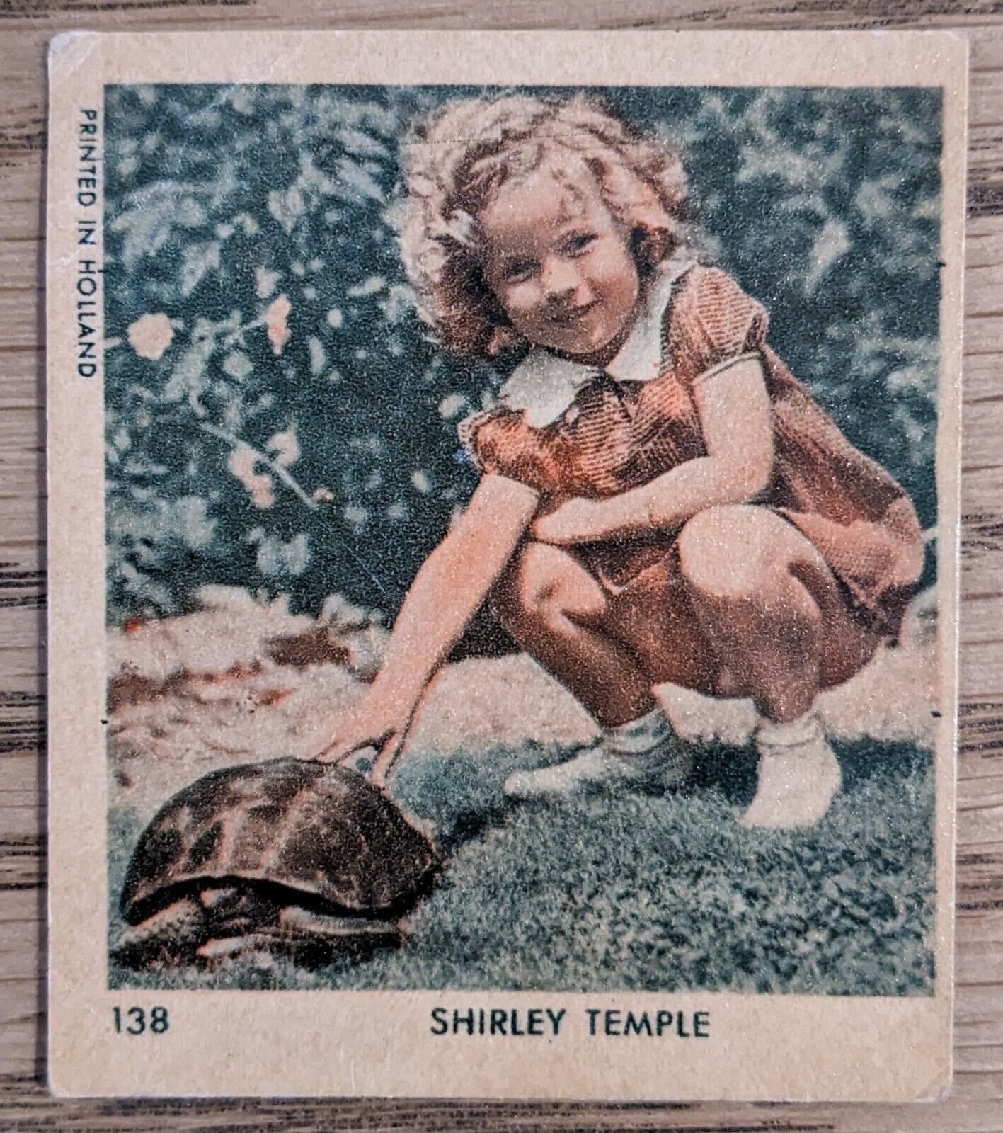 1935 Klene Gum Trading Card - Shirley Temple #138.