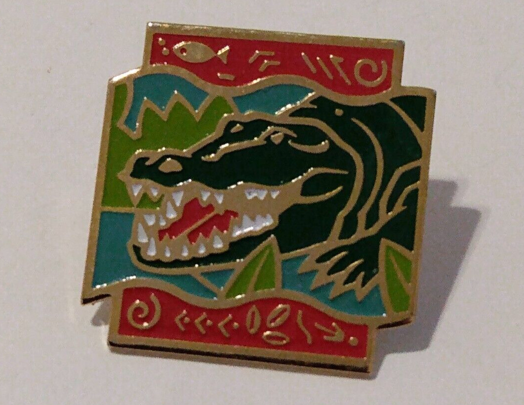Alligator Lapel Pin Vintage 1992 Shopko