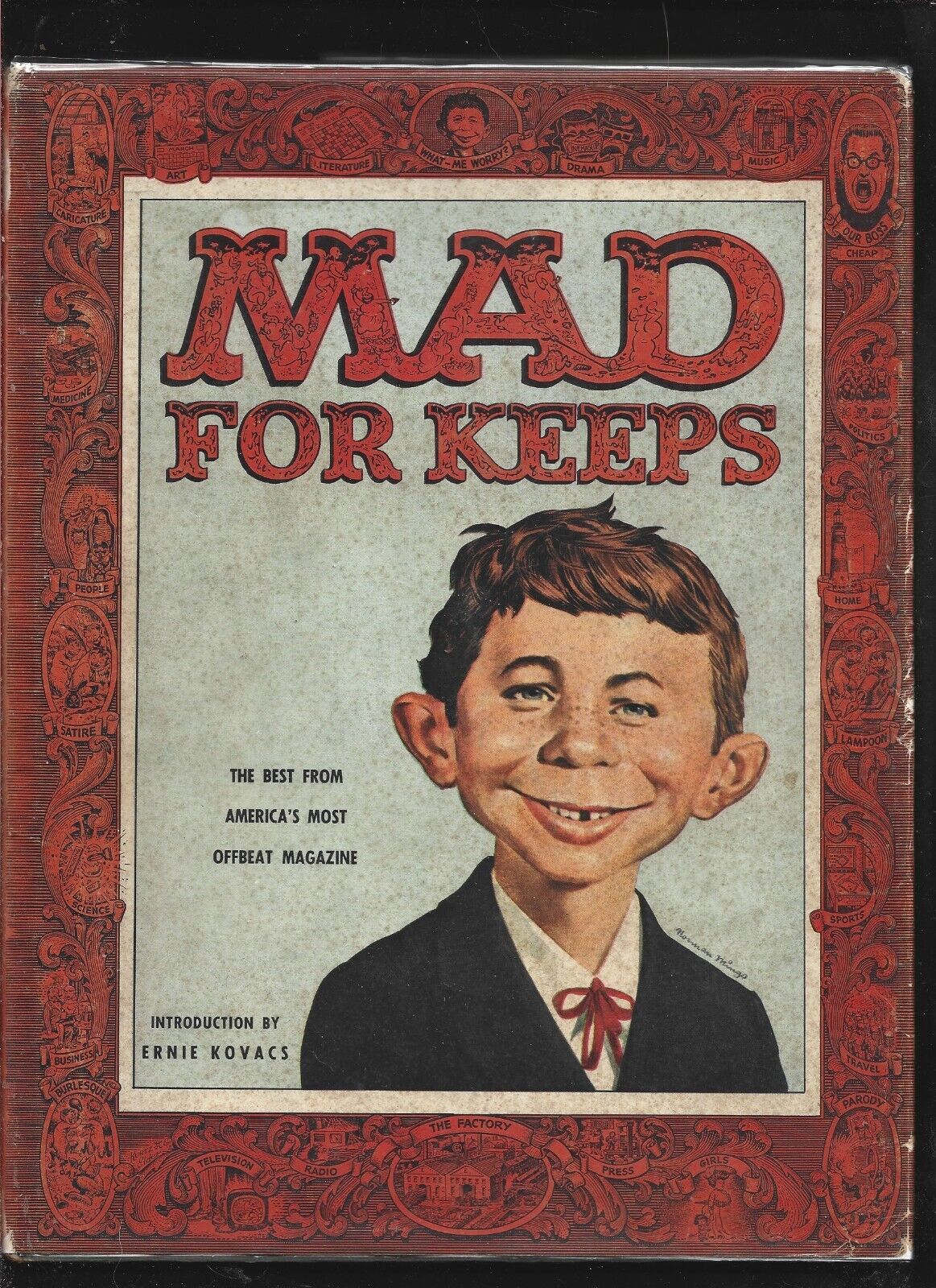 MAD FOR KEEPS (HARDCOVER BOOK) VF-  1958 EC