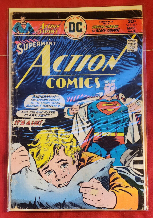 DC Comics Action Comics #457 1976 Controversial Cover